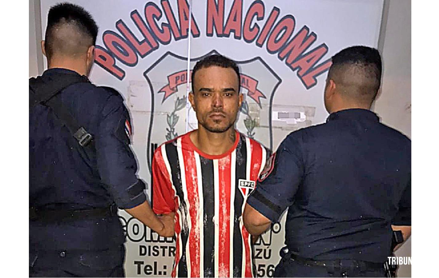 Policia Nacional do Paraguai prende brasileiro foragido da Justiça por roubo qualificado e homicídio