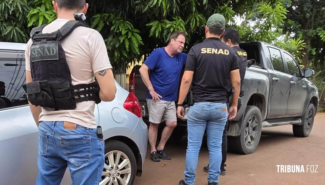 Secretaria Nacional Antidrogas do Paraguai prende e expulsa brasileiro Alessandro Meneguel condenado por assassinato de agente federal