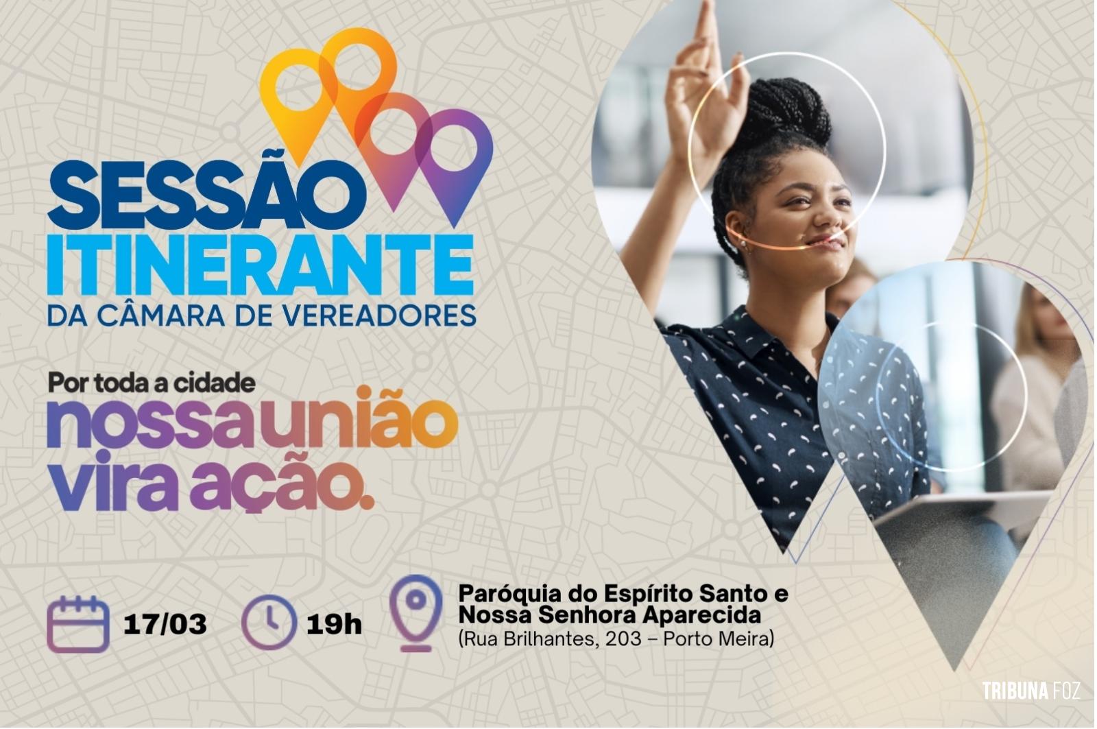 Sessão itinerante da Câmara de Foz chega ao Porto Meira nesta terça-feira (17/03)