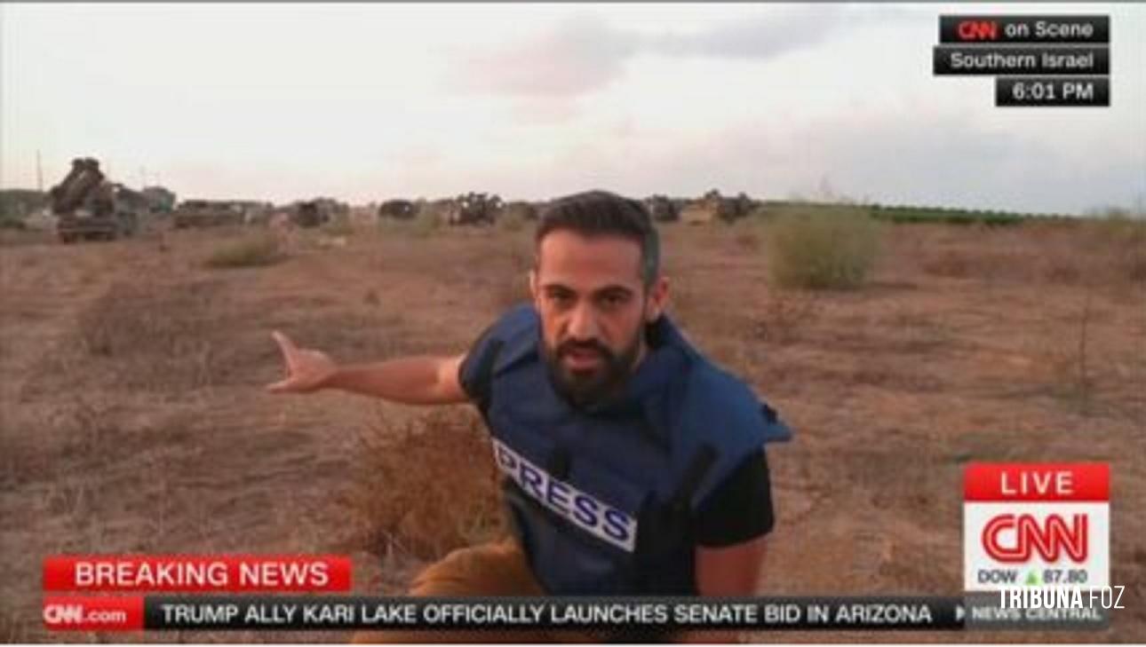 Soldados israelenses agridem equipe da CNN na Cisjordânia