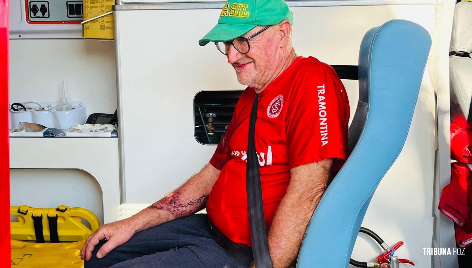 Suposta agressão termina em engano: “sangue” era vinho na Vila Brás