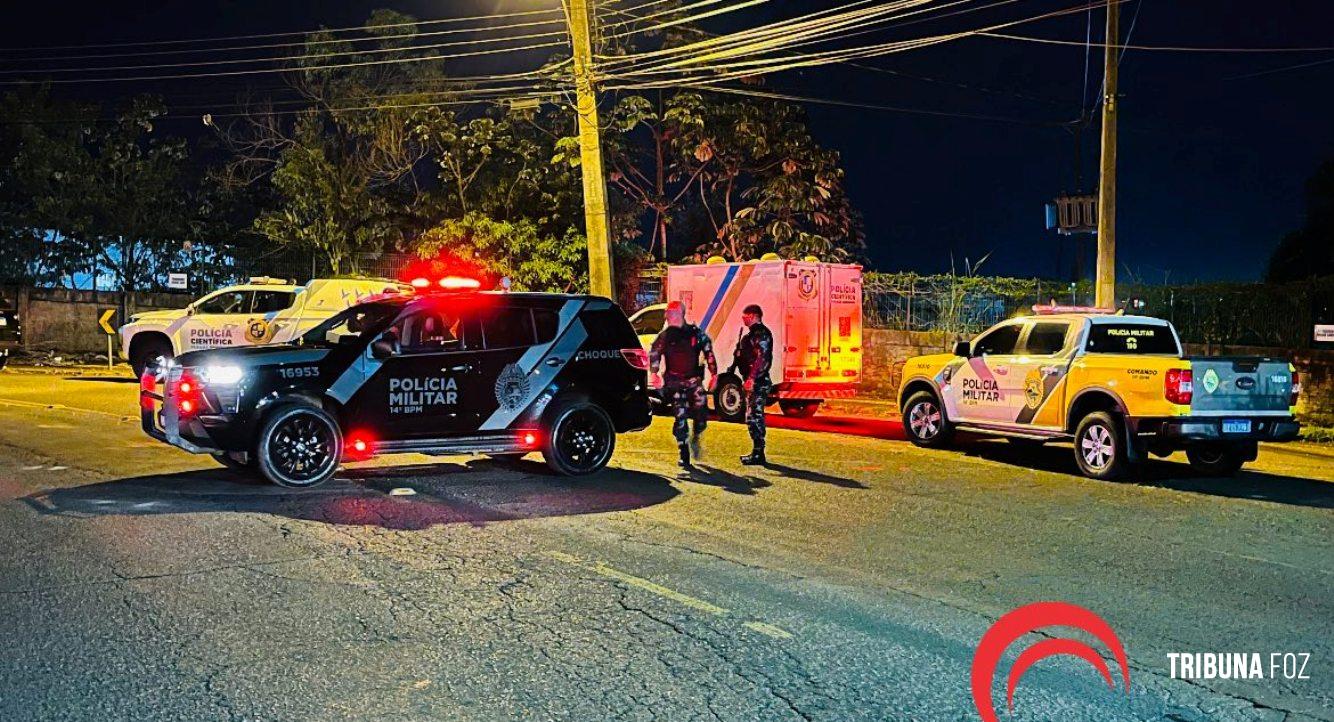 Suspeito de homicídio morre em confronto com a PM após troca de tiros no Bairro Parque Presidente I