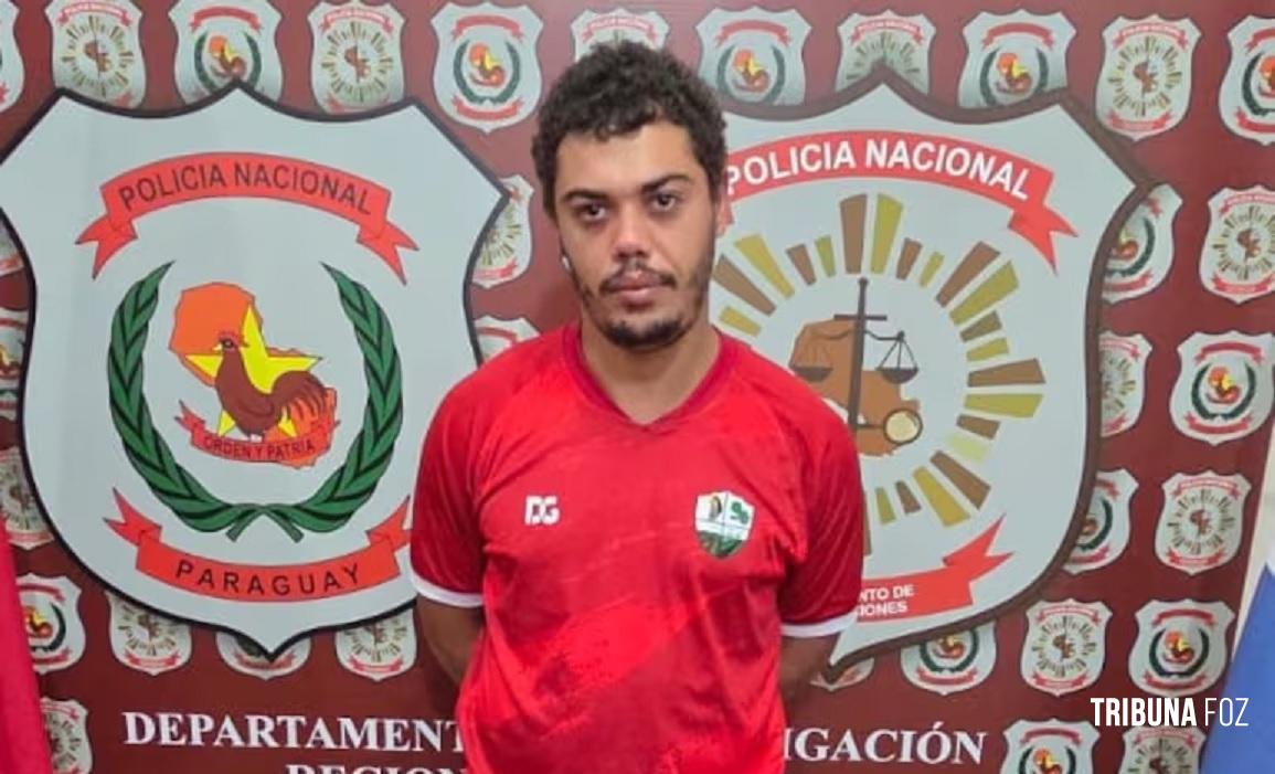 Suspeito de ser pistoleiro do PCC é preso por assassinato de caminhoneiro em Santa Rita no Paraguai