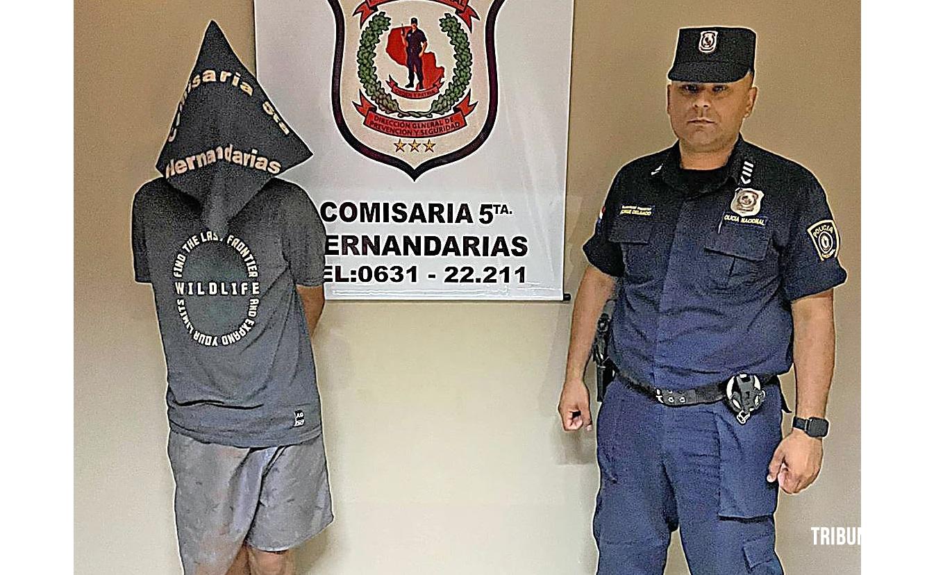 Acusado de furto com extensa ficha criminal é preso em Hernandárias no Paraguai