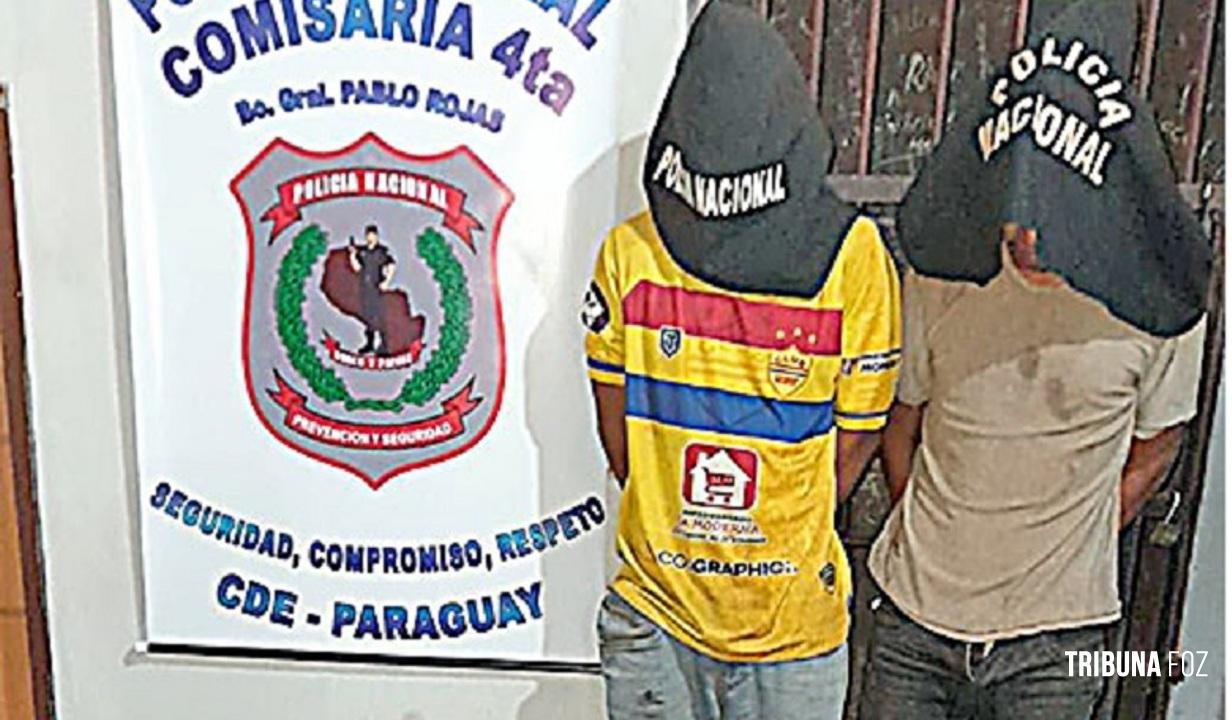 Dois indígenas são presos com itens roubados de uma residência em Ciudad Del Este