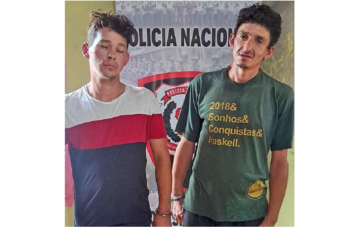 Dois presos por roubo de motocicleta em Presidente Franco no Paraguai; Um possuía dois mandado de prisão ativo