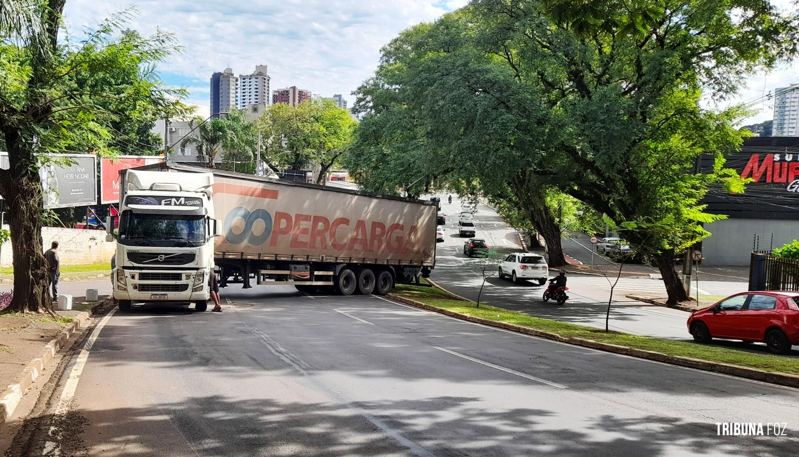 FOZTRANS cadê você? Perimetral Leste inaugurada para quem? Menos para os caminhões?