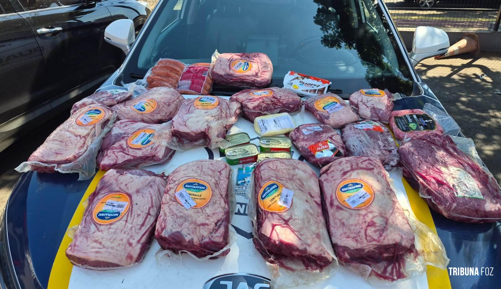 Guarda Municipal cancela o churrasco na favela após abordar casal com carne furtada em Foz do Iguaçu