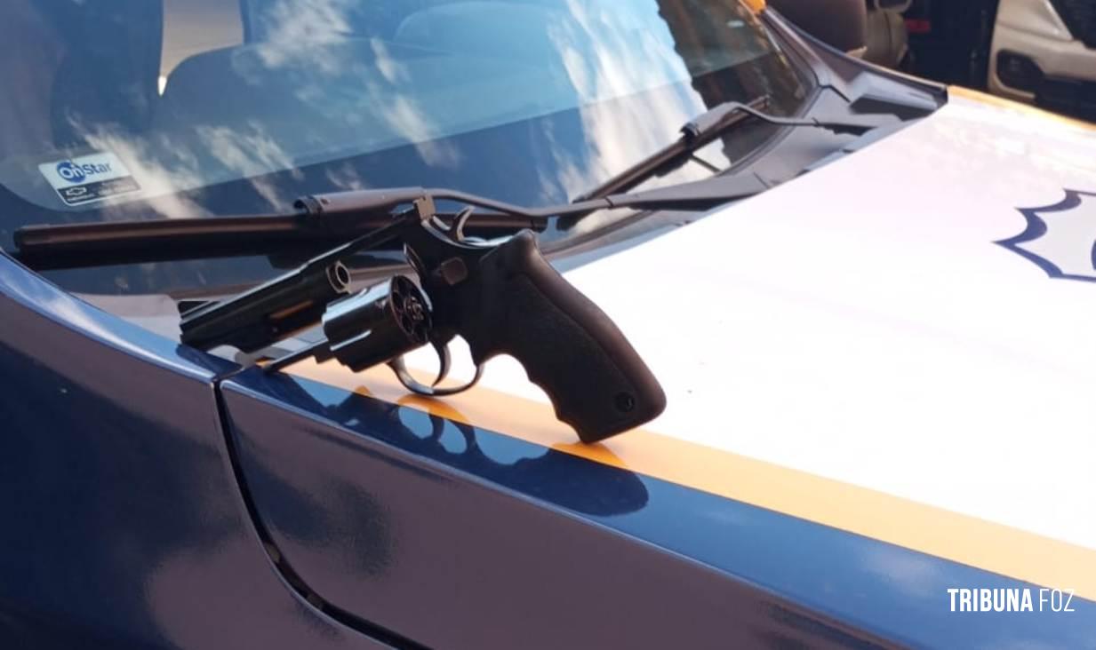 Guarda Municipal prende duas pessoas na Vila Portes, uma com revolver 38 e outra que era foragido da Justiça