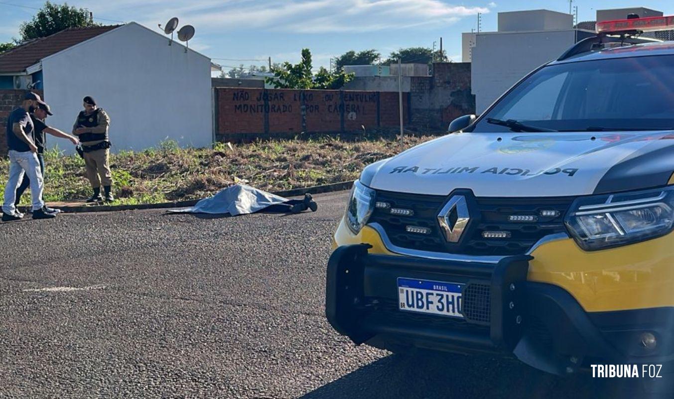 Homem é morto a tiros no bairro Ipê em Medianeira; Polícia investiga possível execução