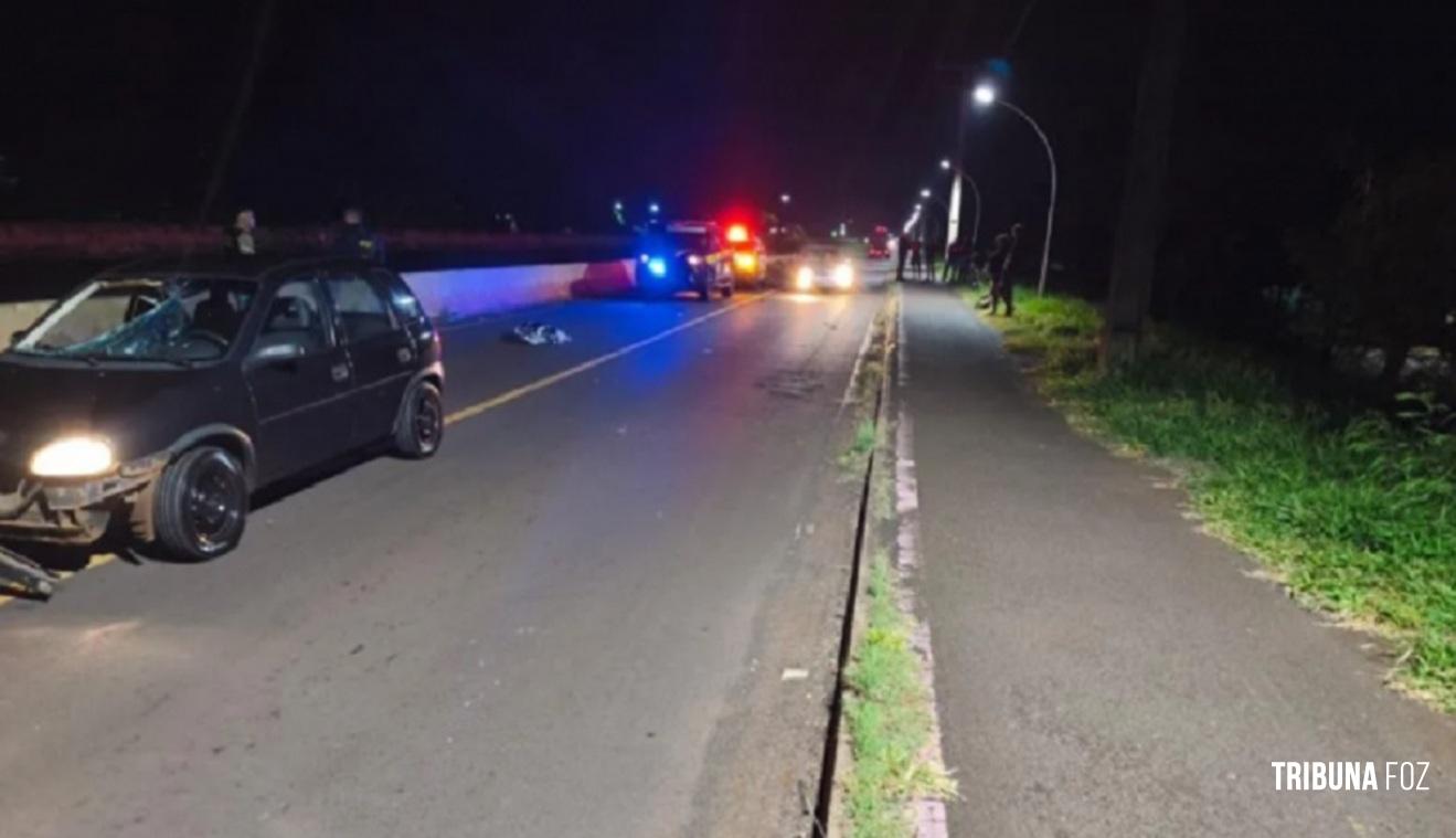 Homem morre após atropelamento na BR-163 em Marechal Cândido Rondon