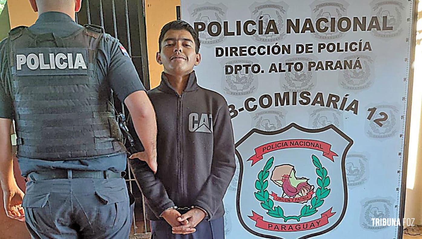 Jovem é preso após incendiar motocicleta do próprio padrasto em Ciudad Del Este