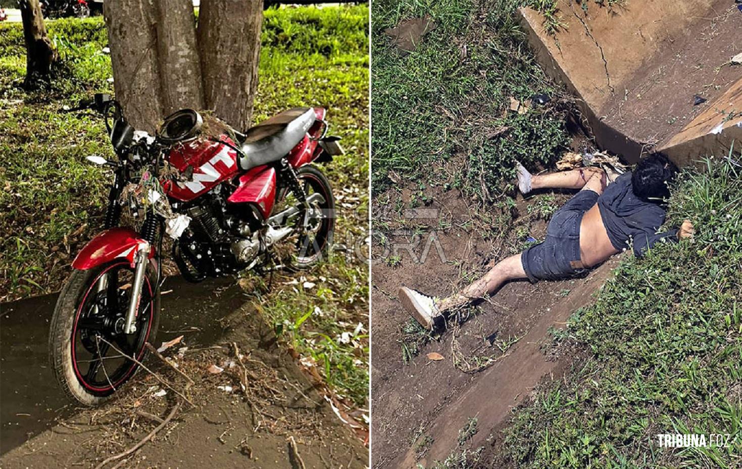 Jovem motociclista morre em acidente fatal em Ciudad del Este no Paraguai