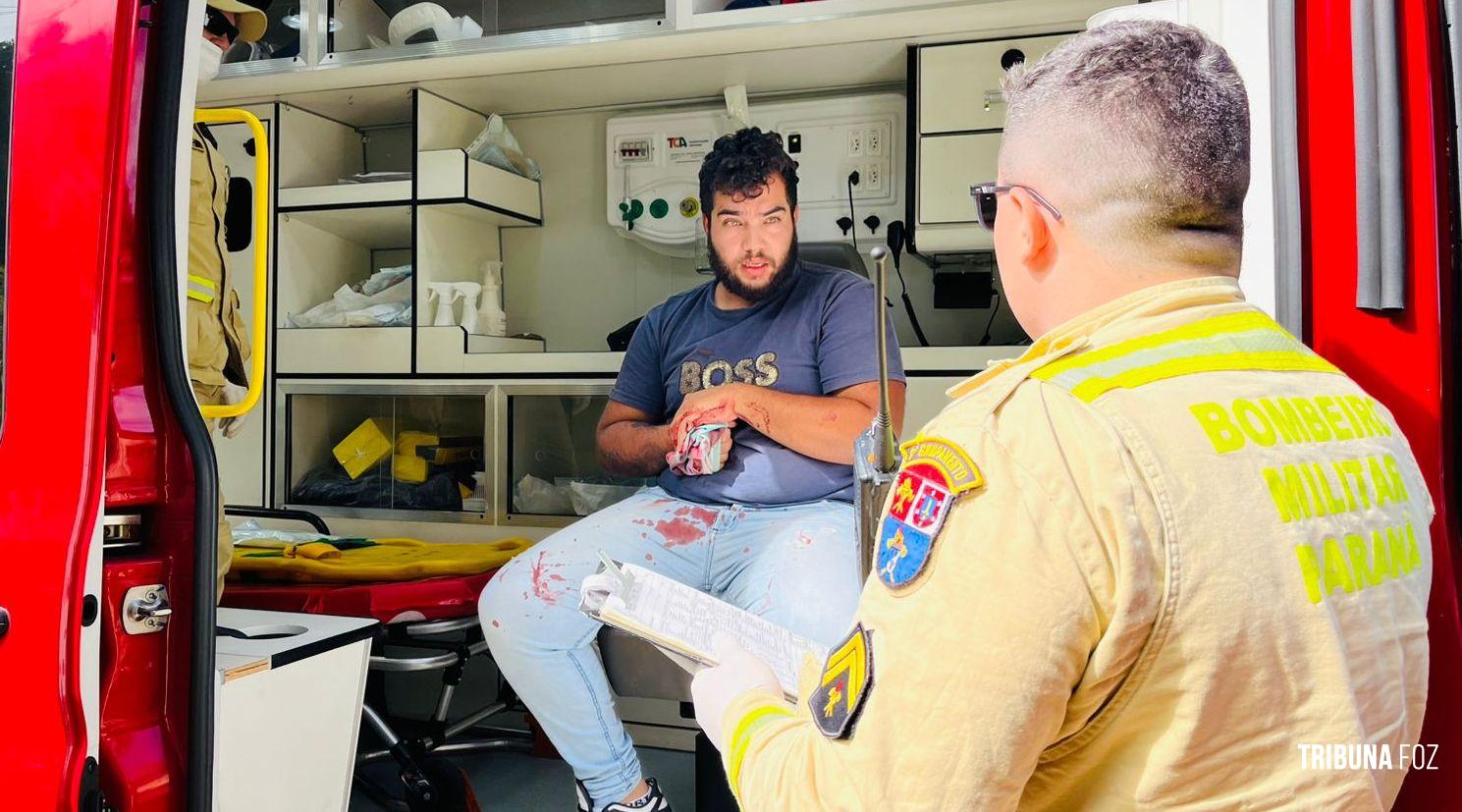 Motorista de APP é esfaqueado após corrida de mais de mil Km até Foz do Iguaçu