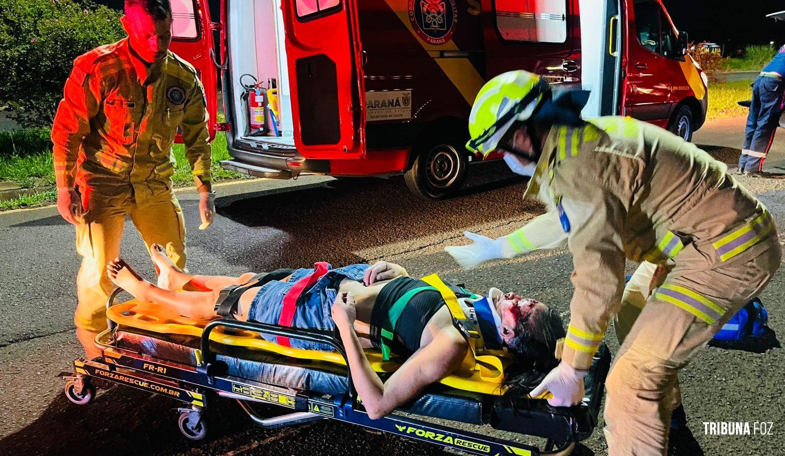 Mulher é agredida e jogada de carro em movimento pelo namorado na Av. Mário Filho