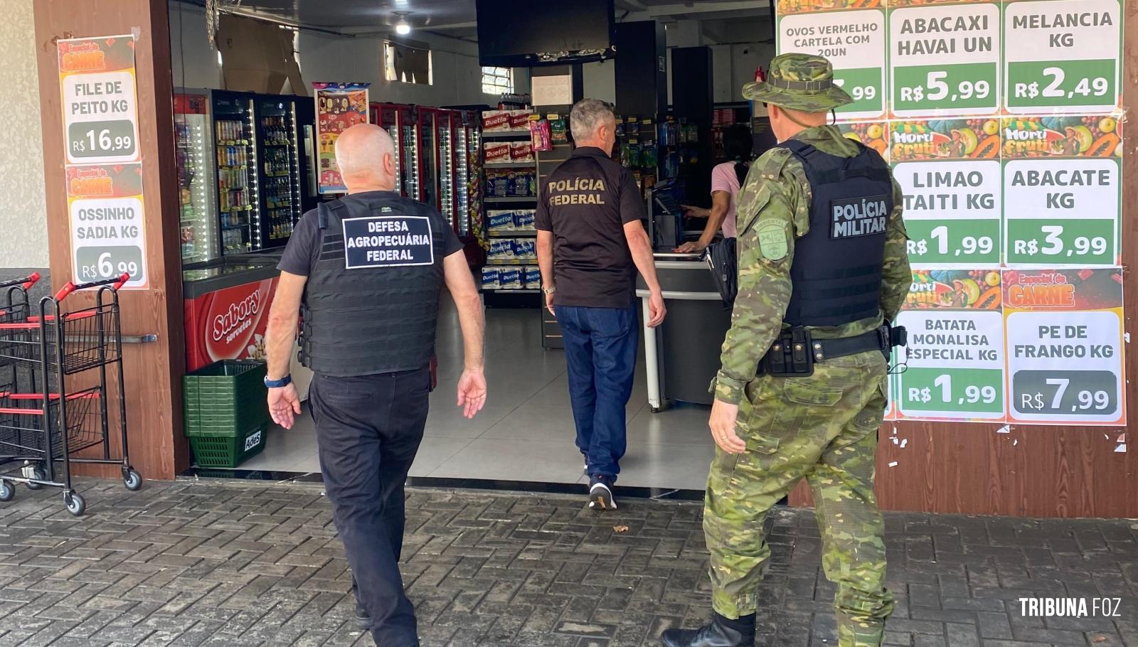 Operação conjunta intensifica fiscalização de produtos irregulares em Foz do Iguaçu