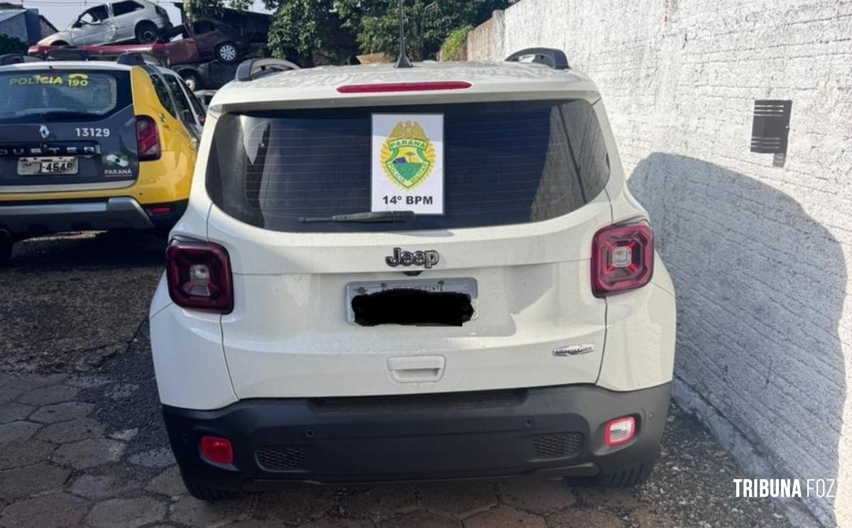 PM atende ocorrência de trânsito com desobediência em Santa Terezinha de Itaipu