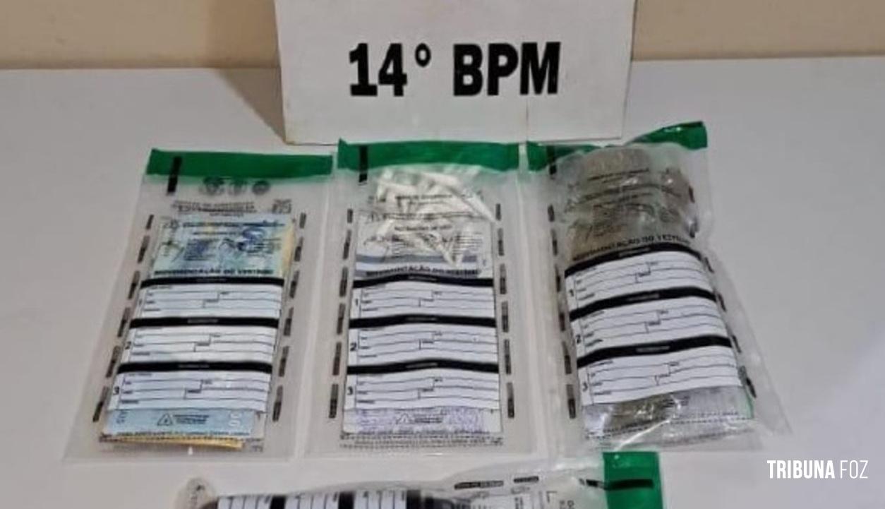 PM prende dois homens e apreende adolescente por tráfico de drogas em Medianeira