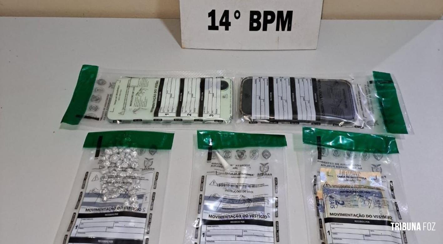 PM prende dois indivíduos por tráfico de drogas e cumpre Mandado Judicial em Medianeira