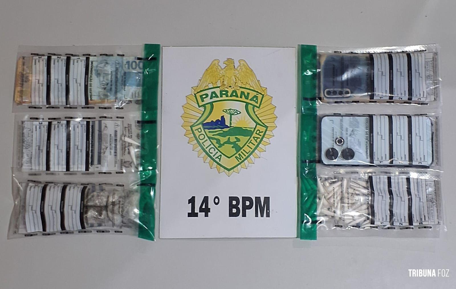 PM prende homem e apreende menores por tráfico de drogas em Medianeira