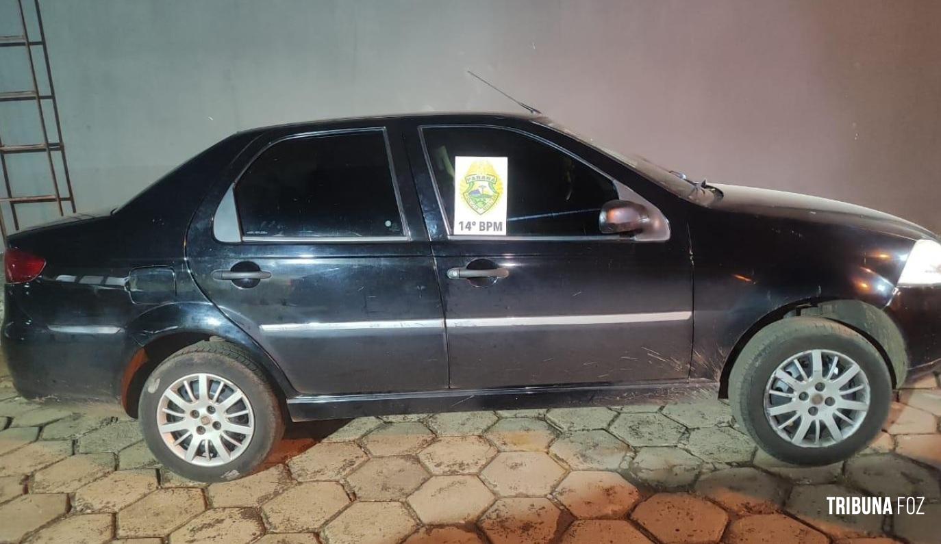 PM recupera veículo e mercadorias após roubo nas proximidades da Rodoviária de Foz do Iguaçu
