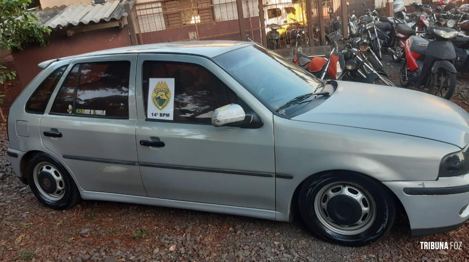 Policia Militar apreende veículo por infrações de trânsito em São Miguel do Iguaçu