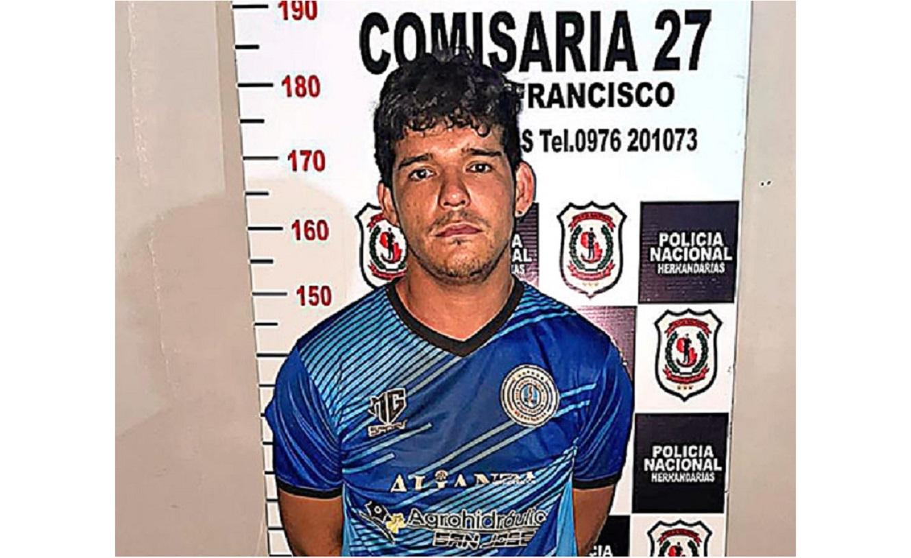Preso após tentar esfaquear a ex-mulher e o sogro em Hernandárias no Paraguai