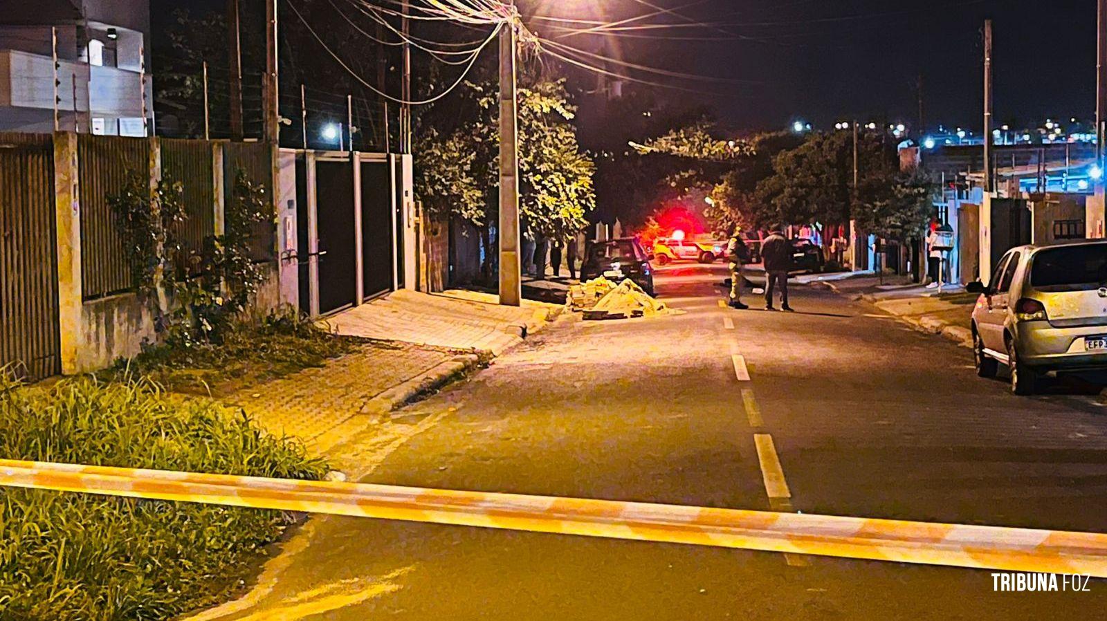Assaltante morre após troca de tiros com policial no Jardim Ipê em Foz do Iguaçu