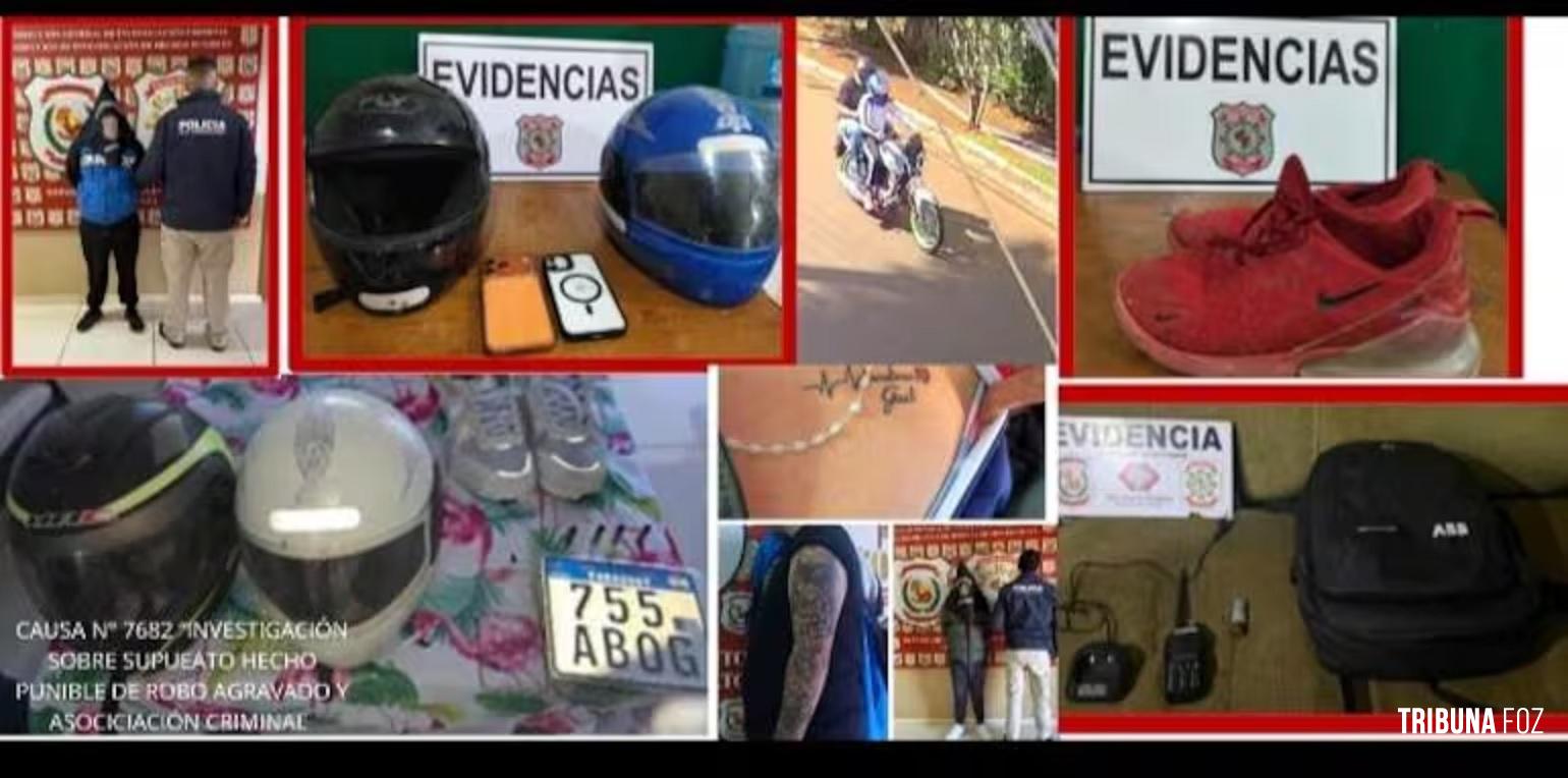 Dois presos em operações por roubo de G$ 150 milhões de guaranis em Ciudad Del Este