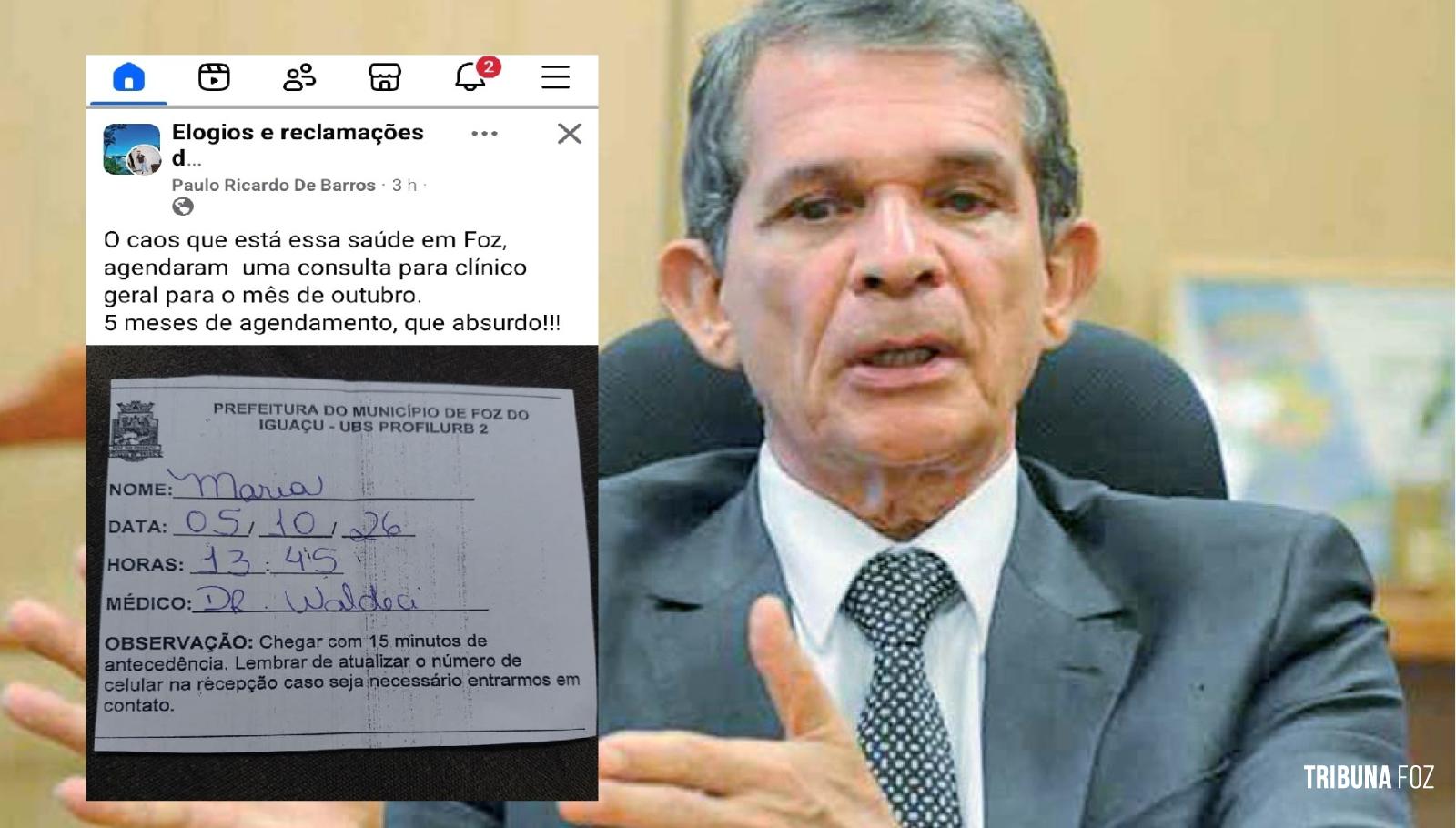 Gestão do Prefeito Silva e Luna faz paciente esperar mais que obra pública
