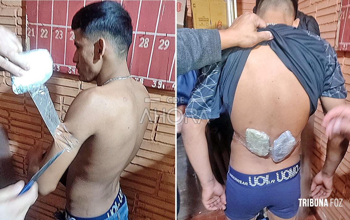 Homem tenta entrar com maconha e cocaína na Penitenciária de Ciudad del Este