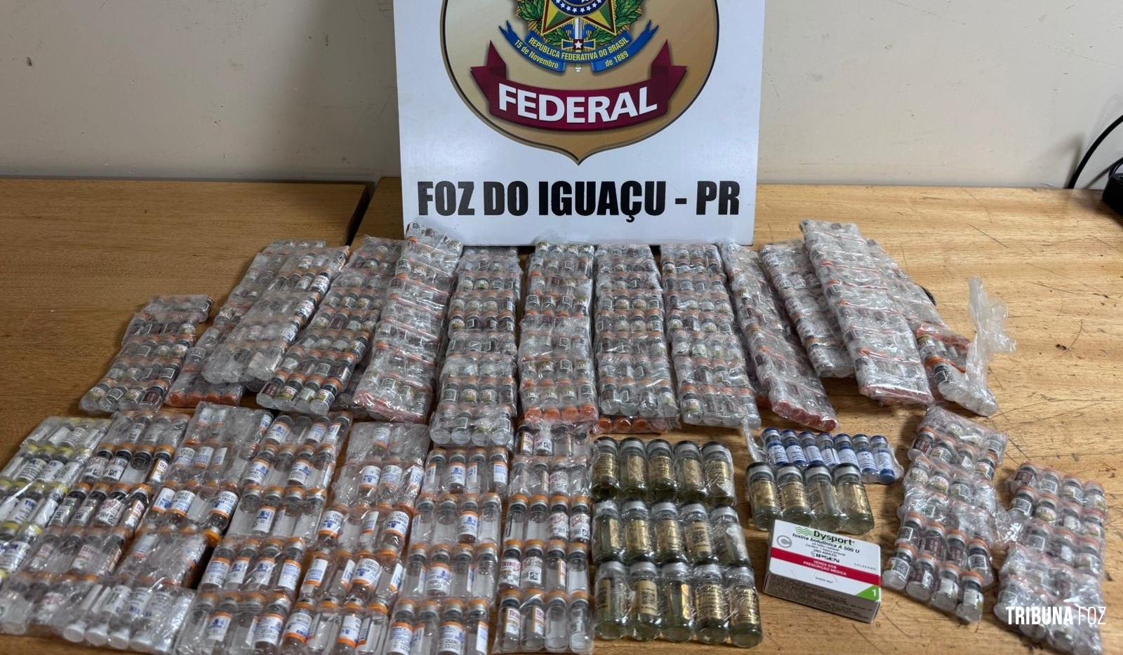 Passageiro é preso com medicamentos contrabandeados no Aeroporto de Foz do Iguaçu