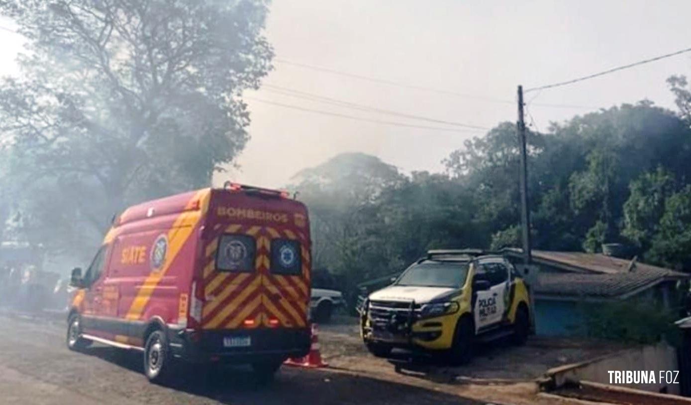 Polícia Militar presta apoio em ocorrência de incêndio no Jardim Jupira