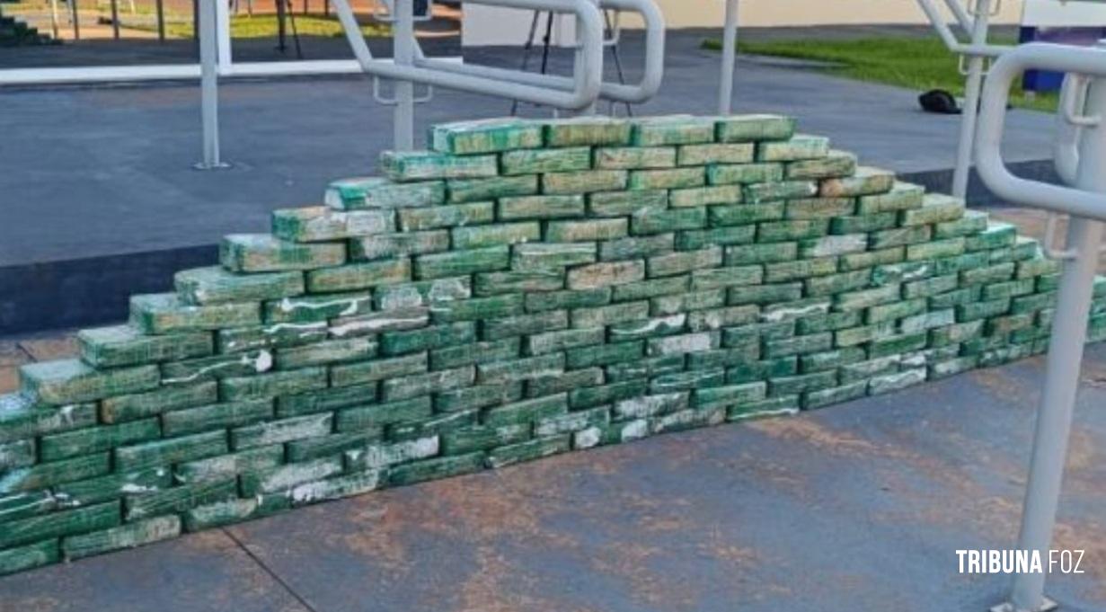 FICCO/PR de Foz do Iguaçu apreende 315 quilos de cocaína escondidos em carreta com destino ao Porto de Paranaguá
