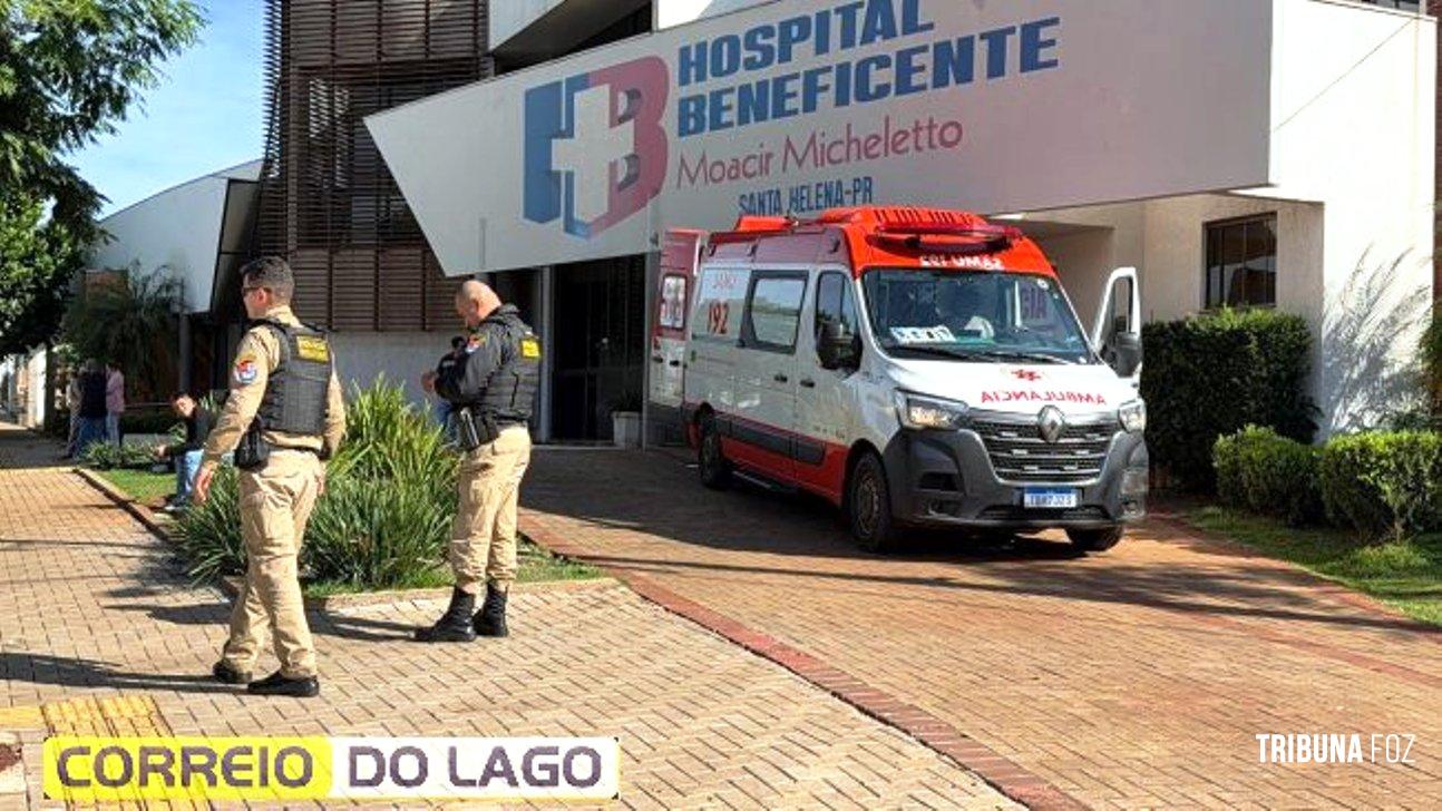 Idosa de 90 anos morre após se engasgar com um pedaço de carne no distrito de Moreninha na cidade de Santa Helena