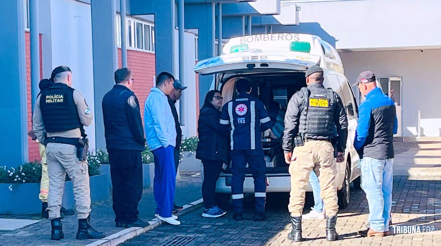 Idoso morre no deslocamento do Paraguai para um hospital de Foz do Iguaçu