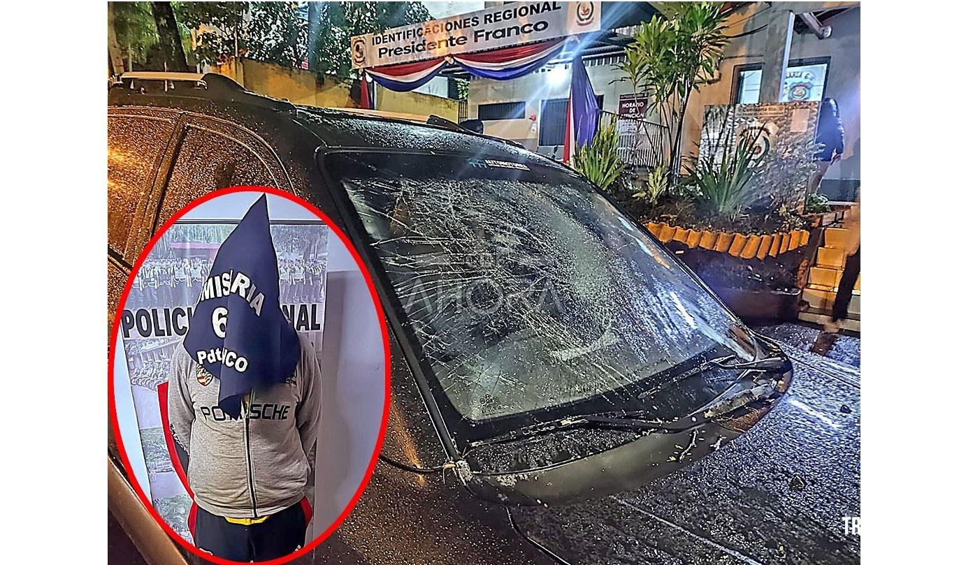 Mulher denuncia perseguição e agressão por um casal em Presidente Franco, no Paraguai