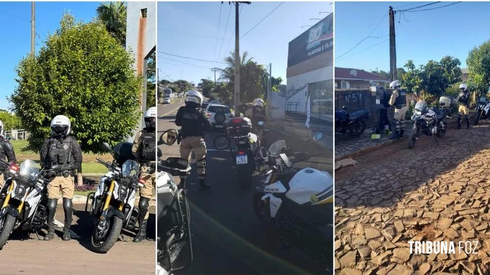 Operação de trânsito termina com prisão, apreensão de motocicleta e 32 autuações em Matelândia