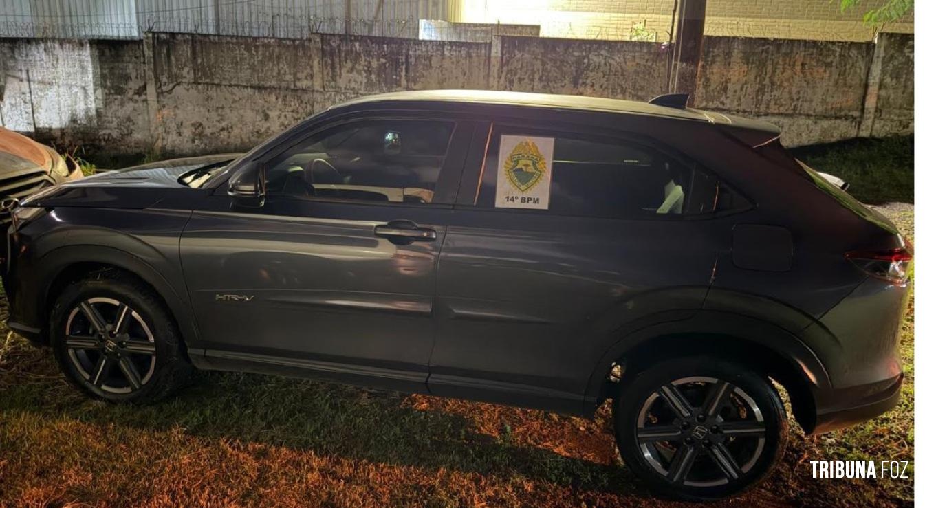 PM prende mulher com veículo roubado na Ponte da Amizade