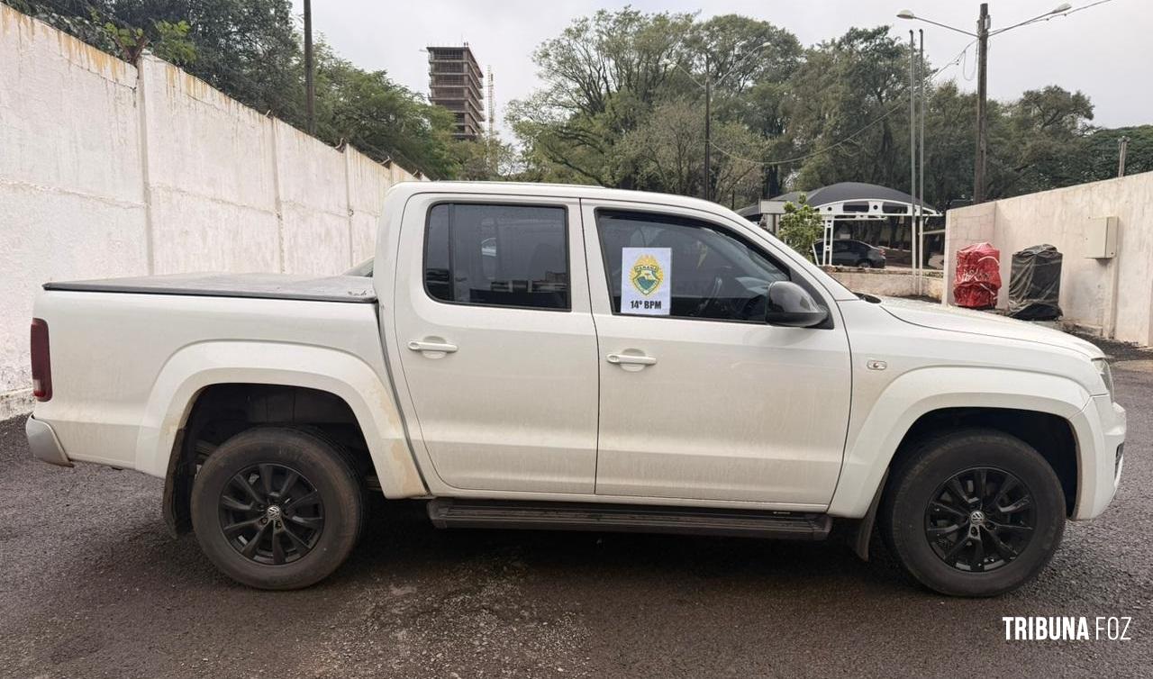 PM prende suspeito por receptação e recupera veículo furtado no bairro Jardim São Paulo em Foz do Iguaçu