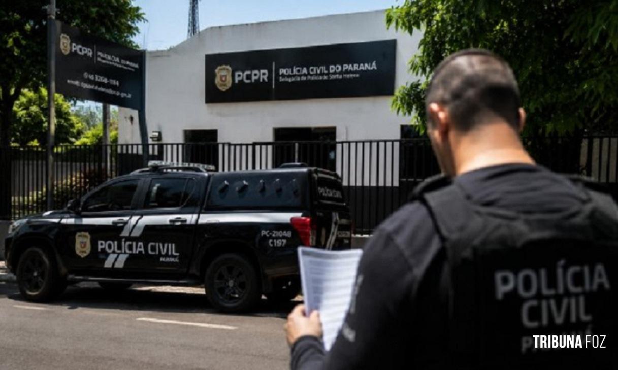 Polícia Civil localiza e prende condenado por tráfico de drogas no centro da cidade de Santa Helena
