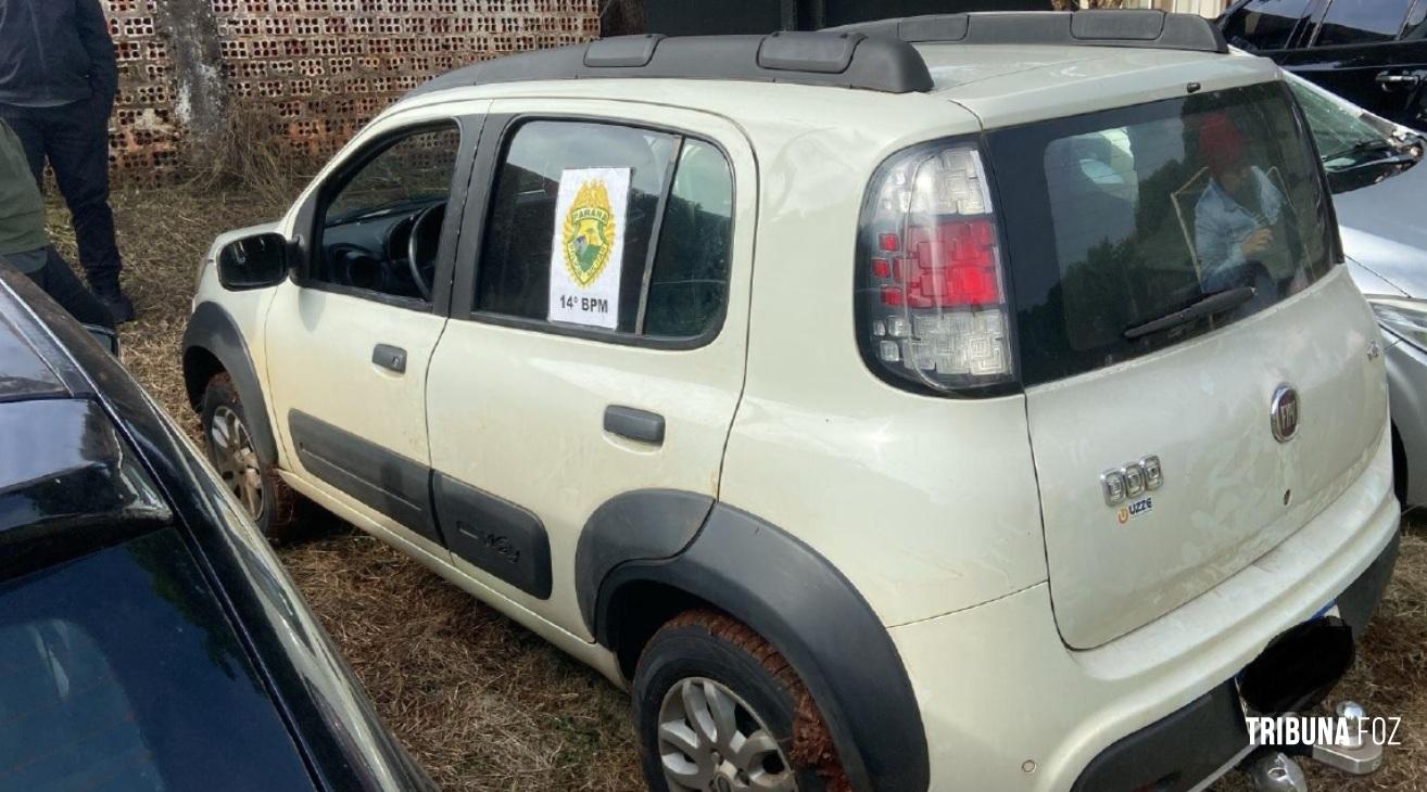 Polícia Militar recupera veículo roubado no bairro Três Lagoas em Foz do Iguaçu
