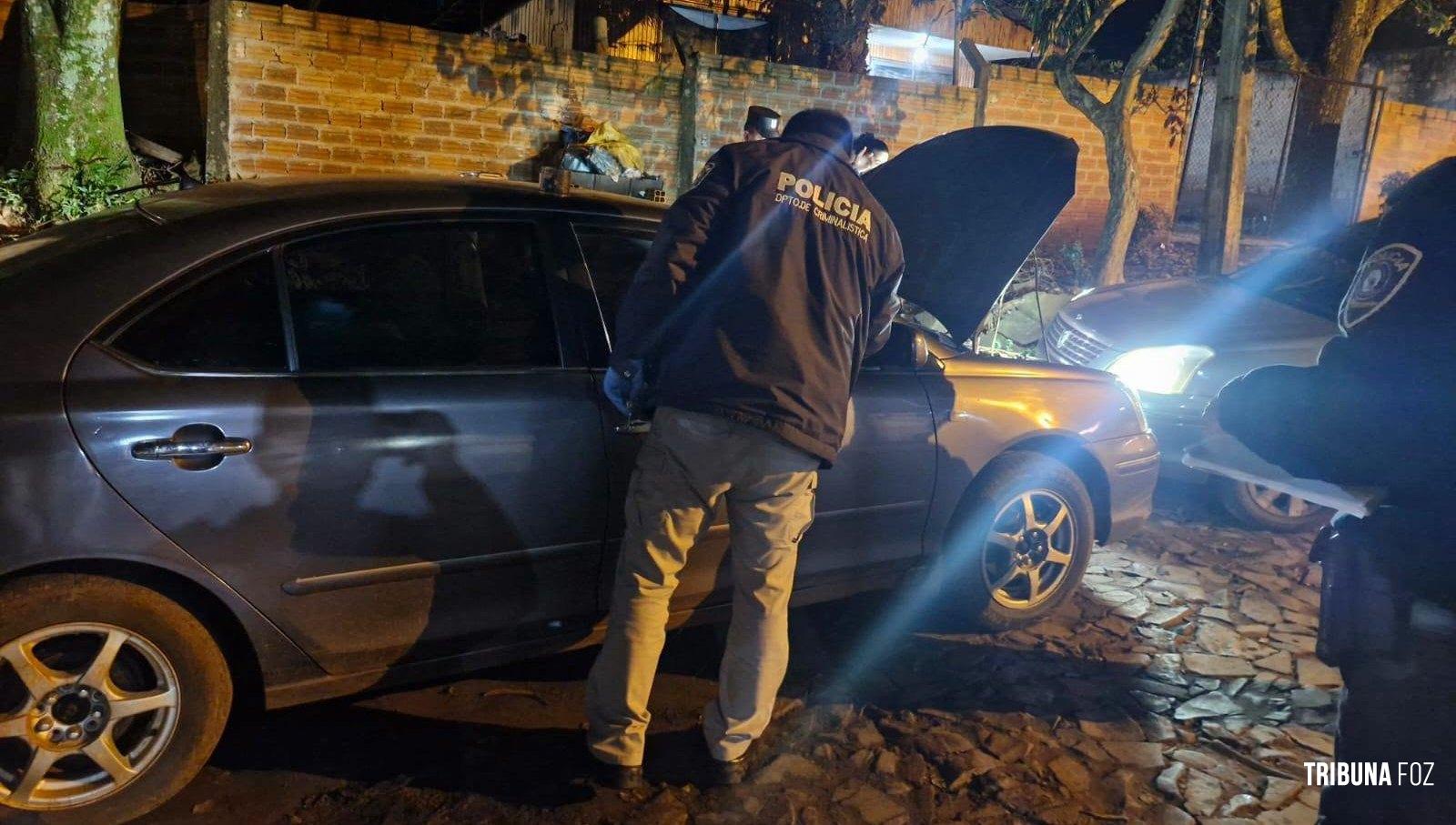 Policia Nacional recupera veículo furtado em Ciudad Del Este