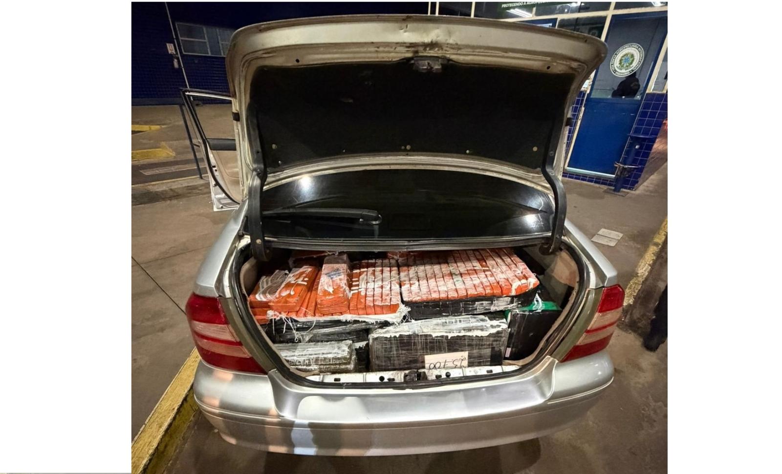 Receita Federal retém quase 380,7 Kg de maconha na Ponte da Amizade