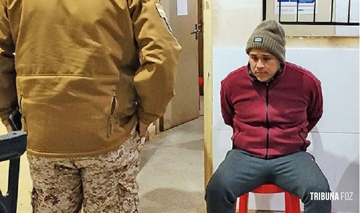 Sub-oficial da Polícia Nacional do Paraguai, supostamente envolvido em roubo em Santa Rita se entrega 
