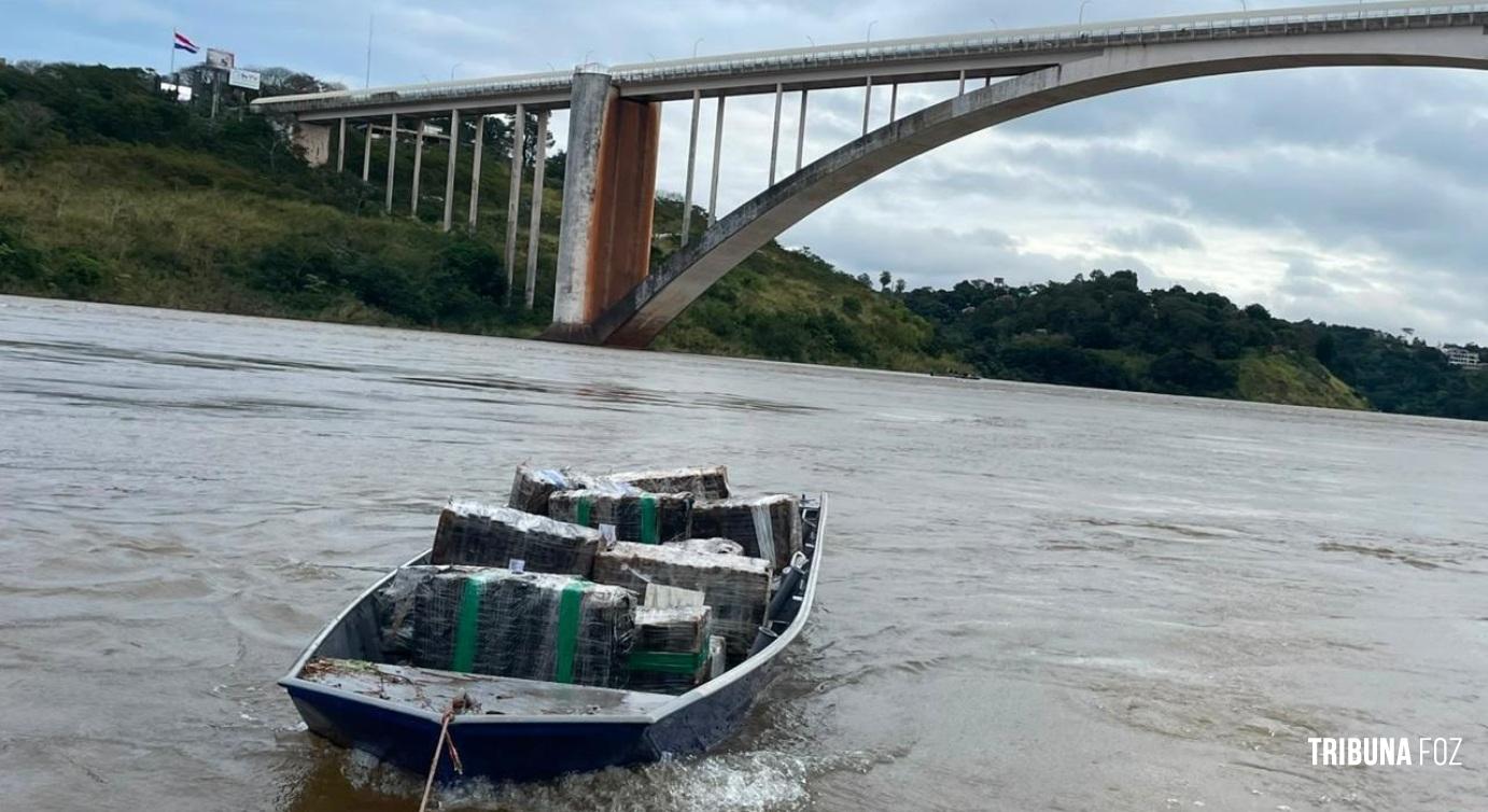 BPFRON, Polícia Federal e COMAV apreendem mais de 770 quilos de maconha em Foz do Iguaçu