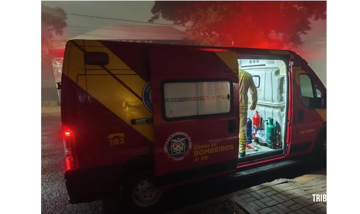 Ciclista fica ferido após colisão com carro durante a madrugada em Marechal Cândido Rondon
