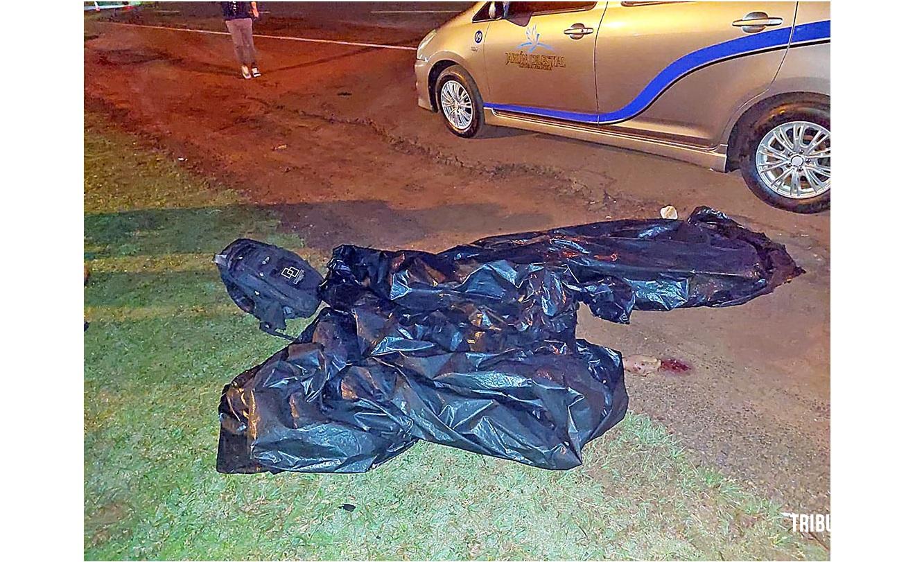 Dois motociclistas morrem e motorista da caminhonete foge pós grave acidente em Hernandárias