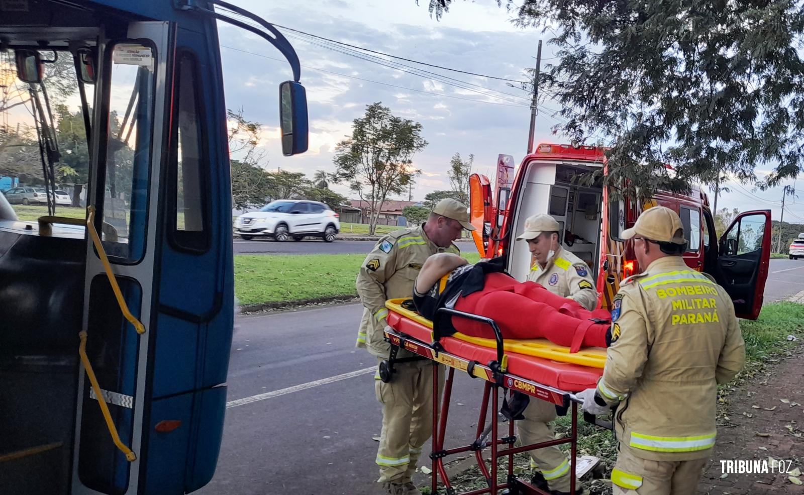 Família pede ajuda para mulher que fraturou a coluna após acidente em ônibus do transporte coletivo
