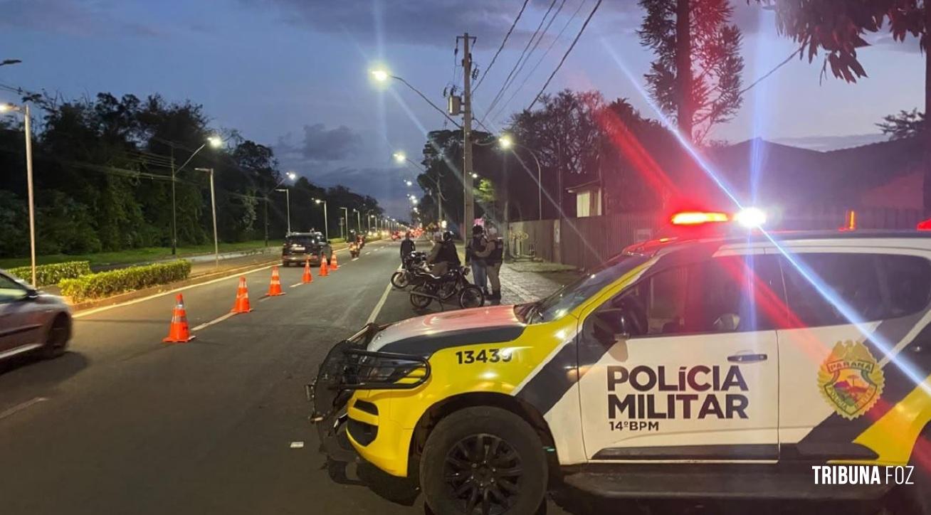 GOTAMOTRAN realiza operação lei seca e reforça fiscalização de trânsito em Foz do Iguaçu 
